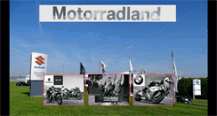 Desktop Screenshot of motorradland.de