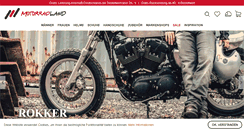 Desktop Screenshot of motorradland.net