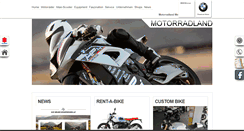 Desktop Screenshot of bmw.motorradland.de